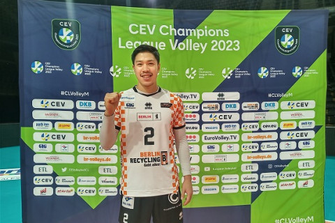元日本代表の井手智が所属するドイツ・ベルリンが欧州チャンピオンズリーグで初戦突破 サムネイル
