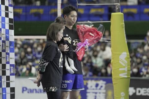 パナソニック・新貴裕がVリーグ通算230試合出場を達成 サムネイル