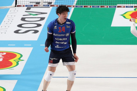 石川祐希ミラノ、シエナに快勝で今季7勝目！ 石川は古巣相手に完璧なパフォーマンスを見せる！！　イタリア１部 サムネイル