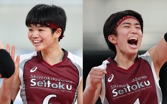 東レ（女子）  古川愛梨・谷島里咲（ともに下北沢成徳高）の内定を発表　V1女子