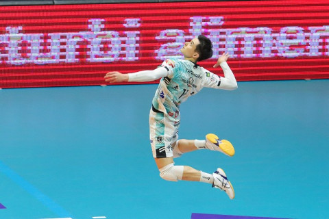 髙橋藍チーム最多21得点！パドヴァがモンツァにフルセットで逆転勝利！！　イタリア1部 サムネイル