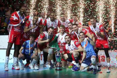 ピアチェンツァがトレントを3-0で下し、コッパイタリア初優勝　イタリア１部 サムネイル