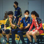 堺ブレイザーズ／出耒田 選手＆千々木コーチ＆山本選手