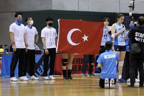 Vリーグがトルコ・シリア地震復興支援チャリティ企画”TSUNAGU project”を始動 サムネイル