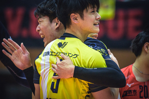 フォト 堺ブレイザーズ 迫田郭志　樋口裕希ら　2023.4.8-9 島津アリーナ サムネイル