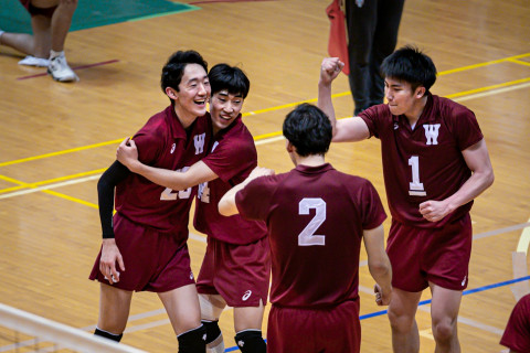 フォト 関東1部男子 春季リーグ 日本体育大VS順天堂大 早稲田大VS日本大 2023.04.08 小田原アリーナ サムネイル