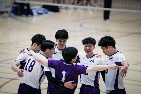 フォト 関東1部男子 春季リーグ 第3試合 日本大 VS 専修大 東海大 VS 明治大 2023.04.16 キッコーマンアリーナ サムネイル