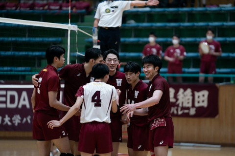 黒鷲旗を終えたばかりの男子の早稲田大と筑波大が全勝を守る。女子の筑波大は無傷の9連勝　関東大学春季リーグ戦 サムネイル
