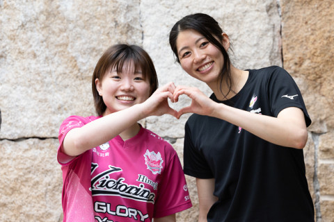 姫路・長野有紗「待っていてくれるファンのみなさんがいた。感謝の気持ちを返していきたい」、清田萌「試合に出なかった時間も試合に出た時間も全部自分のためになった」　黒鷲旗退団選手コメント サムネイル