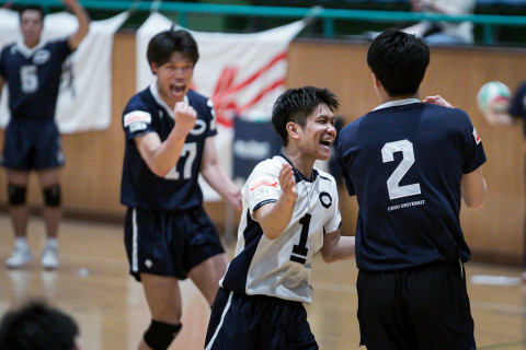 フォト 関東1部男子 春季リーグ 順大 VS 日大 中大 VS 専修 2023.05.07 東海大学湘南校舎 サムネイル