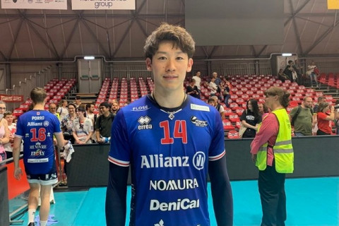 石川祐希ミラノ、3位決定戦第3戦もピアチェンツァに敗れ、4位で今季を終える　イタリア1部 サムネイル