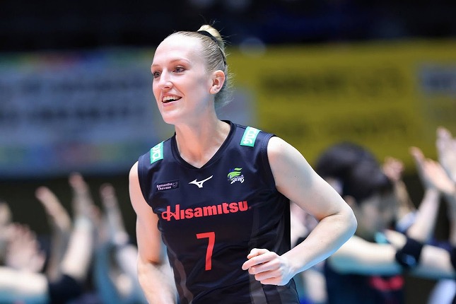 久光　リセ・ファンヘッケが退団　V1女子