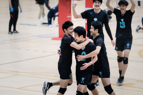 フォト 関東1部男子 春季リーグ 筑波 VS慶應 順天 VS 中大 専修 VS 学芸 2023.04.23 慶應義塾大学日吉記念館 サムネイル