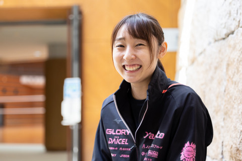 姫路・ 荒谷栞「復帰は自分が考えていたより難しかった。膝と向き合ってこれからも成長していく。待っていてくれてありがとうございます」　黒鷲旗コメント サムネイル