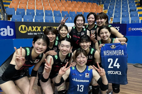 久光、カザフスタンにフルセットで勝利し、５位で大会を終える　2023アジアクラブ女子選手権 サムネイル