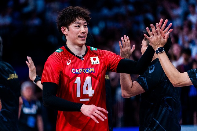 石川祐希主将「非常に楽しい試合でした」VNLアルゼンチン戦後コメント