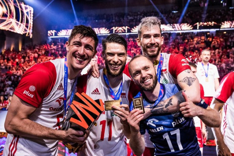 VNL男子の優勝はポーランド。MVPはパベウ・ザトルスキ。日本からは石川祐希がベストアウトサイドヒッター賞に　VNL男子最終結果 サムネイル