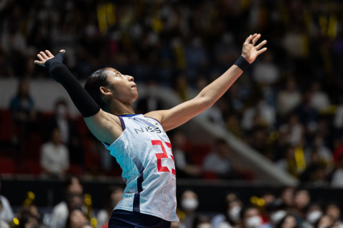 宮部藍梨「サーブは奥に長く、コートの端へと意識した」　パリ五輪予選／W杯　アルゼンチン戦コメント サムネイル