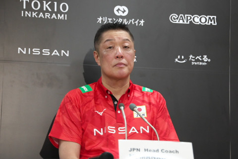 眞鍋政義監督「大会の独特の雰囲気に慣れるためにも14人全員がコートに立てたことはよかった」　パリ五輪予選/W杯ペルー戦会見 サムネイル
