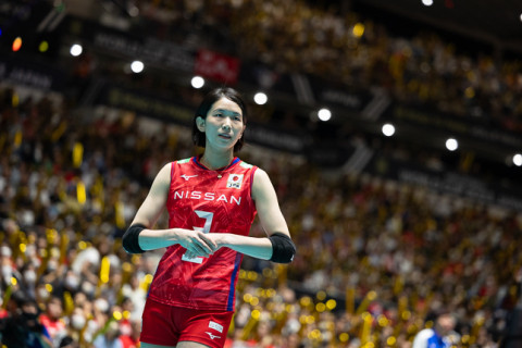 【フォト】パリ五輪予選／ワールドカップバレー2023女子大会・ペルー戦　古賀紗理那・石川真佑・関菜々巳・宮部藍梨・林琴奈・和田由紀子ら サムネイル