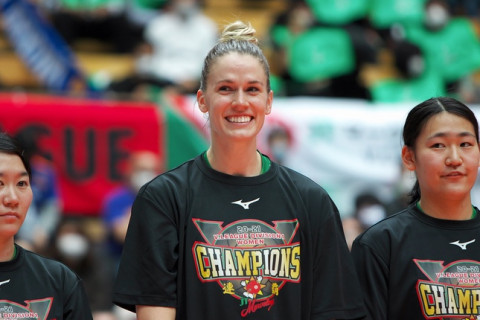 JT　アメリカ代表のアンドレア・ドルーズが再入部。2019-20シーズンMVP　V1女子 サムネイル