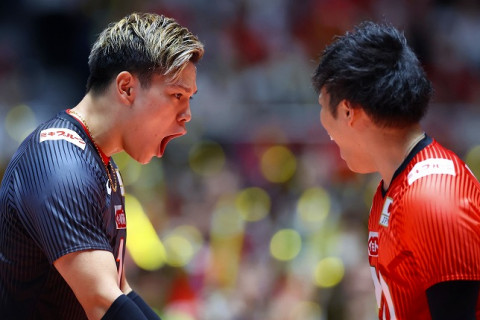 男子日本代表、セルビアにストレート勝利し、4勝目。西田有志「気持ちだけは世界一だと思っている」　パリ五輪予選／W杯 サムネイル