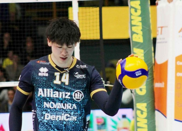 石川祐希所属のミラノ、モデナにフルセットで敗れる。石川「これからもっとパフォーマンスを上げていく」　イタリア1部