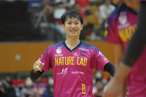 東京GB・柳田将洋「やってきていることが繋がれば結果に転じることができたのは一つ自信になった」V1男子会見 サムネイル