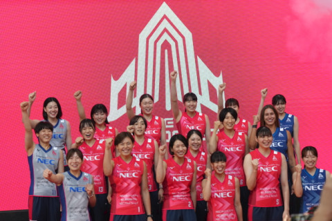 NECがVLEAGUE開幕前イベント「2023-24シーズン NECレッドロケッツ ~LIFT OFF 発射式」を開催　 サムネイル