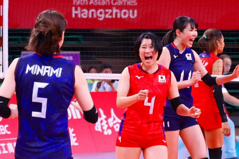 吉原知子監督率いる女子代表がチャーニーズタイペイに3-1で勝利し、開幕4連勝　アジア競技大会 サムネイル