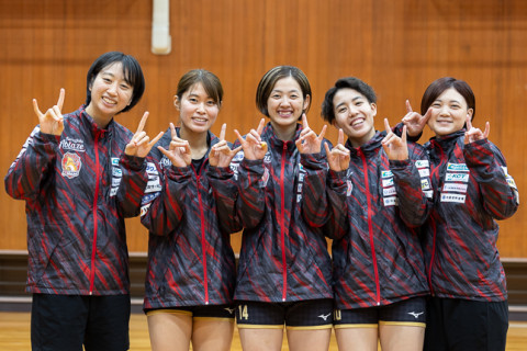 開幕２連勝の倉敷、大島杏花主将「チームの強みはつなぎとコンビ」、劉美菁（ロウメイ・チン）「イシカワを知っていました」　Ⅴ3女子 サムネイル