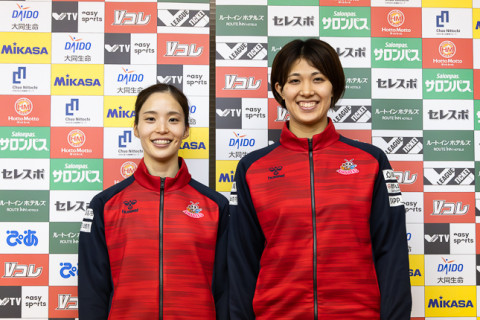 帰ってきたマルコス。デンソー・山口結可「私たちはマルキーと呼んでいます」、横田紗椰香「普段は優しいおじいちゃん。時には厳しく、根気よく戦いの基本を教えてくれます」　V1女子 サムネイル