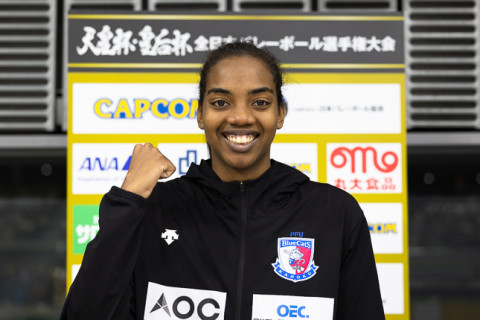 PFU ・バルデス・メリーサ「今まで待ってくれてありがとうございます。昨シーズンより上手くなりたい」　皇后杯コメント サムネイル