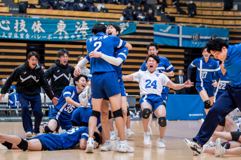 フォト 全日本インカレ 男子3位決定戦 東海 VS 日体 2023.12.03 大田区総合体育館 サムネイル