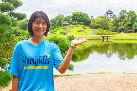 岡山・宮下遥がタイ王国のテレビに出演。放送後にYouTubeで動画配信も　V1女子 サムネイル