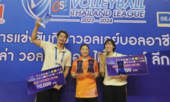 タイリーグで日本人の3選手が活躍！　MVPの井上琴絵「チームの優勝、2連覇に貢献できてとても嬉しかった」