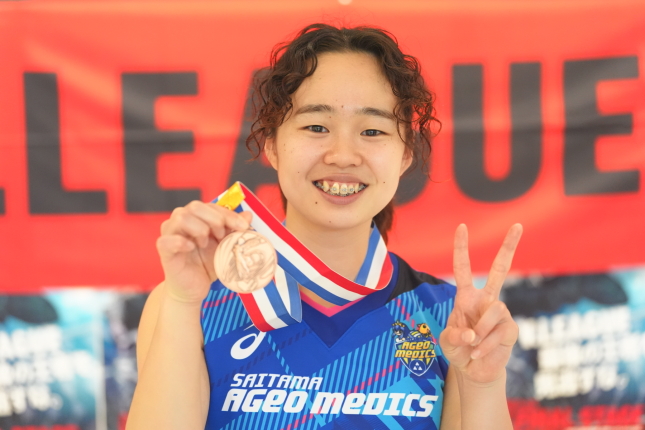 埼玉上尾・岩澤実育「昨シーズンより良い結果を出せ、そこにしっかり自分で貢献できたというのが凄い嬉しい」 インタビュー