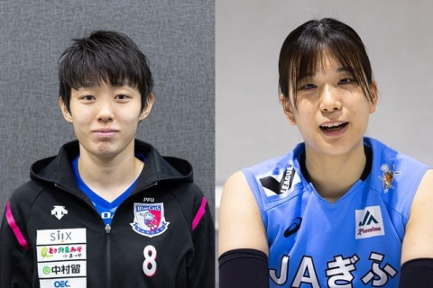 群馬　元PFUの髙相みな実、元JAぎふの塩崎葵葉が移籍加入。安福若菜が現役を引退。新GMに元PFU監督の坂本将康氏　V2女子 サムネイル