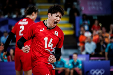 男子日本代表、ドイツにフルセットで敗れ、黒星スタート　パリ五輪 サムネイル
