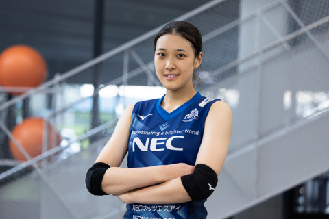 サマーリーグ注目選手。NEC・佐藤淑乃「今は成長する期間。意図を持ったプレーをしていきたい」 サムネイル