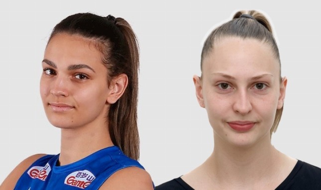姫路　ブラジル出身のアナ・ルイーザ・フヂゲルとセルビア出身のミンニャ・オスマジックが加入　SV女子