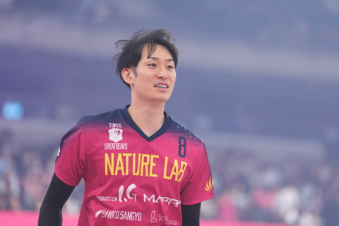 東京GB・柳田将洋「自分が地上波でSVリーグの開幕戦を見ているのは不思議な感覚だった」 SV男子 サムネイル