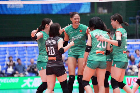 デンソー、大阪MVが無敗を守る。NEC川崎が4勝目を挙げ暫定3位に。東レ滋賀が初勝利　SV女子 サムネイル