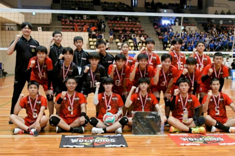 SV-V.LEAGUE U15選手権を開催。男子優勝はWOLFDOGS 名古屋U-14 サムネイル