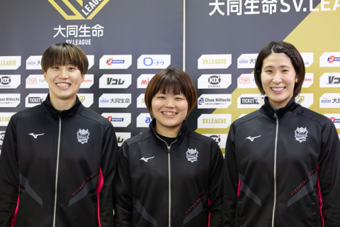 ヴィクトリーナ姫路・宮部藍梨「これから自分たちがどれだけ強くなれるかワクワクしている」、森田茉莉「そこにボールがあったから」　SV女子 サムネイル