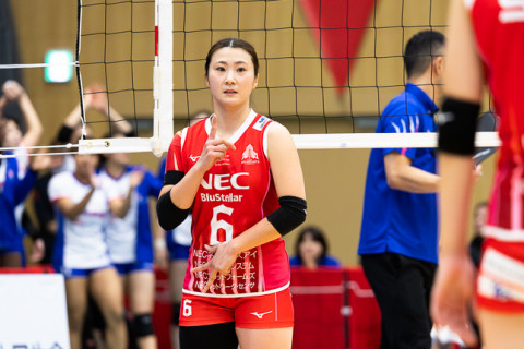 NECレッドロケッツ川崎・藤井莉子「涙した日は自分のターニングポイントになりました」、澤田由佳主将「自分の良さを見つめ直して、アタッカーを活かしていきたい」　SV女子 サムネイル