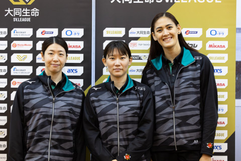 大阪マーヴェラス・田中瑞稀主将「今季のテーマは”ひらめき”。苦しいときに1点が取れる選手でありたい」SV女子 サムネイル