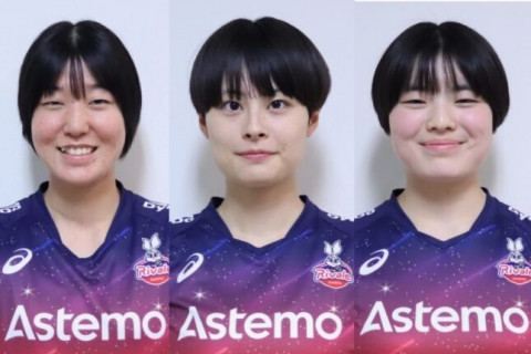 Astemo　廣瀬美音（日本体育大）、忠願寺風來（東九州龍谷高）、佐藤にじ（郡山女子大附属高）の内定を発表　SV女子 サムネイル