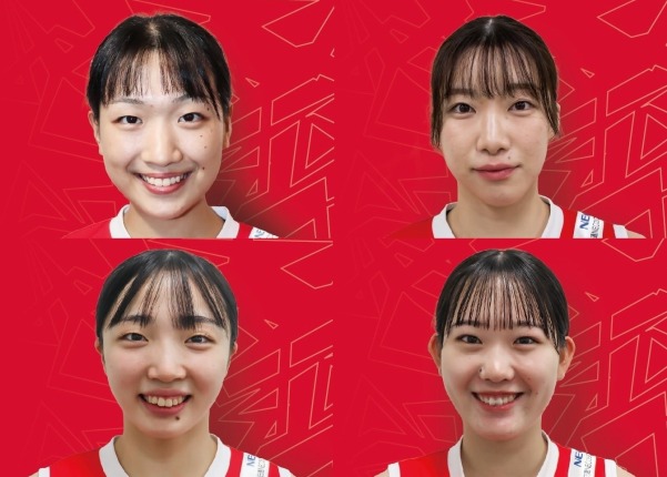 NEC川崎が細川春香（嘉悦大）、児玉奈津美（順天堂大）、髙橋美鈴（青山学院大）、長谷部奈香（日本大）の内定を発表　SV女子