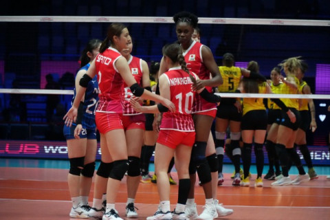NEC川崎、ブラジルのプライア・クルーべに敗れ、1勝1敗に　女子世界クラブ選手権大会 サムネイル